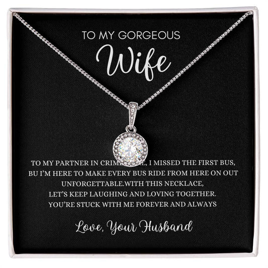 To My Wife Enchanted Necklace for Her | Perfect Gift for Anniversary, Birthday, Holiday Gift,  Valentines day | Perfect Gift for Wife