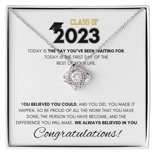 Believe In Yourself Graduation Gift | Stunning Necklace for Graduate