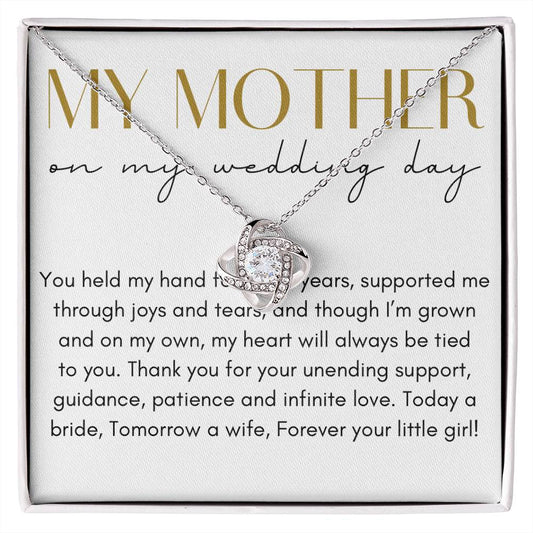 To My Mother On My Wedding Day Stunning Gift | Perfect Gift For Mom On My Wedding Day