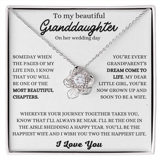 Bride Gift from Grandpa to Granddaughter, Bride Gift from Grandma on Wedding Day, Gift for Granddaughter on Wedding Day, From Grandparent to Granddaughter Wedding