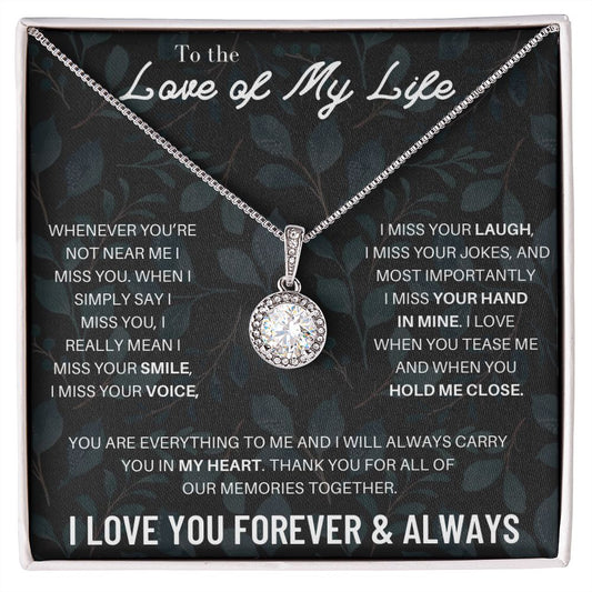 Eternal Hope Necklace for the Love of Your Life