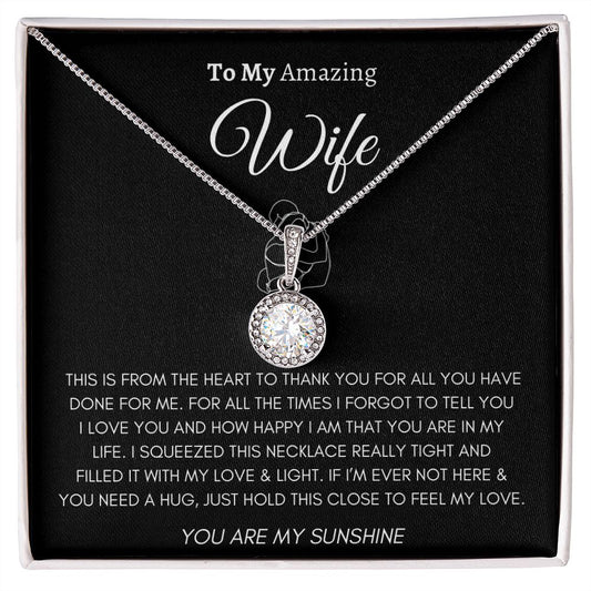 To My Wife | Eternal Love Stunning Necklace