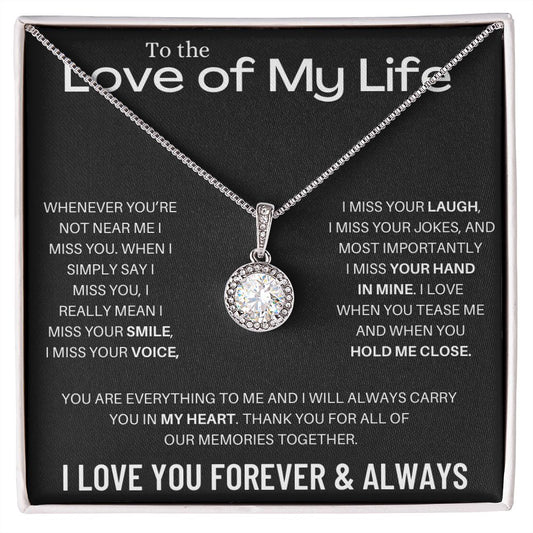 Eternal Hope Necklace for the Love of Your Life