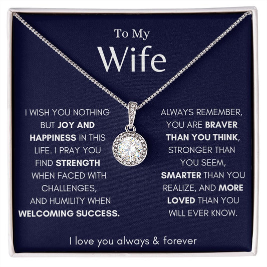 To My Wife | Perfect Stunning Necklace Gift