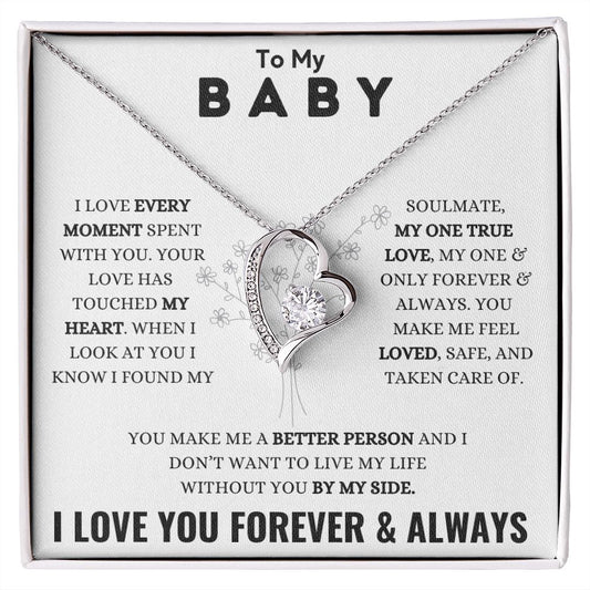 To My Baby | Charming Necklace Gift