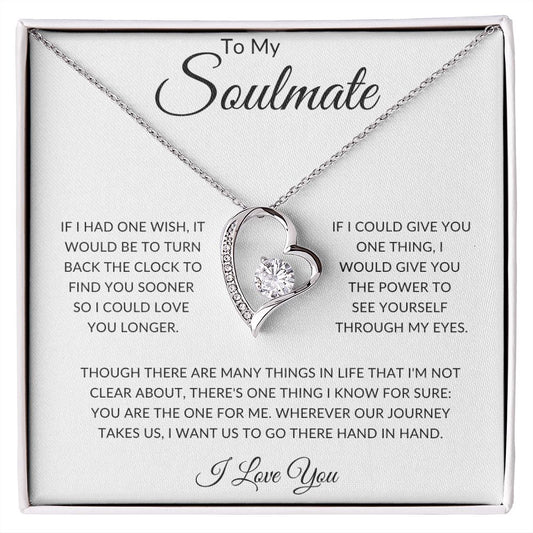 Forever Love Necklace Gift for Your Soulmate