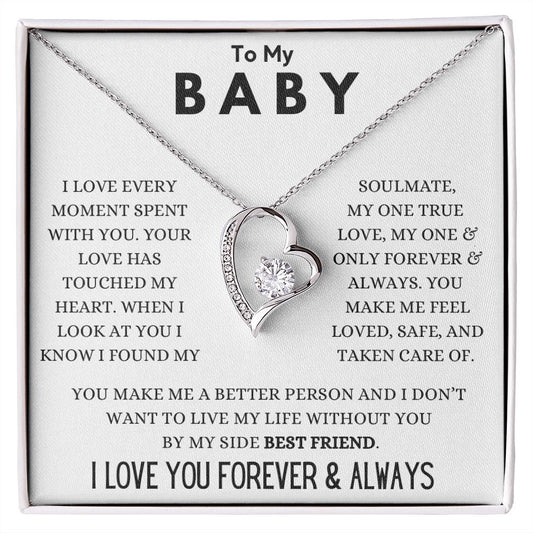 To My Baby | Stunning necklace gift