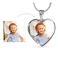 Personalized Photo Heart Necklace